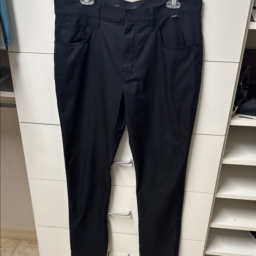 Travis Mathew Black Pants